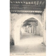 Villefranche-sur-Mer - Rue Obscure vers 1900